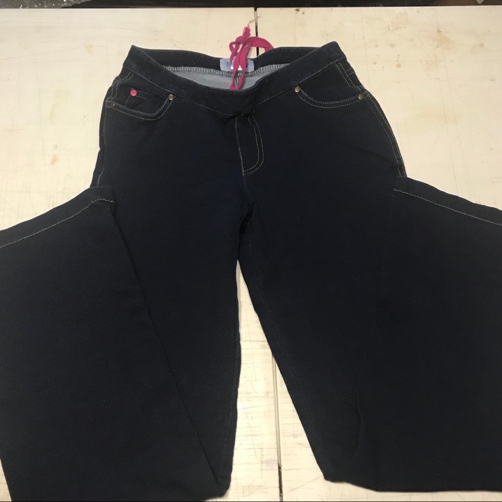 Pajama jeans straight leg size small